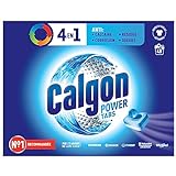 Calgon Powerball Pastillas - Antical para la Lavadora, Elimina Olores y Suciedad, en formato pastillas, 48 unidades