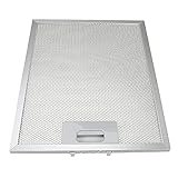 KG-Part 40472618 - Filtro de grasa metálico para campana extractora 320x282 mm para Teka DE-60.2 BLANCO VR.02, DE-70.2, DE-90.2, DE60.2 INOX