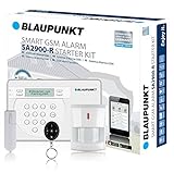 Blaupunkt SA2900R Sistema de Alarma para el hogar sin cuota mensual e inalámbrico con mando control remoto.