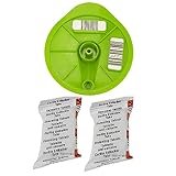 Aqualogis T-Disc Cafetera para TASSIMO Bosch, Service Disc, 2 tabletas descalcificadoras