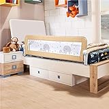 Barandilla de cama para niños pequeños - BabyElf 59 pulgadas (1.5M) Protector de barandilla extralarga con giro extralargo para niños