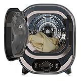 Hydravex Secadora De Condensador Portátil, Secadoras Ventiladas Secadora Inteligente Pequeña Máquina De Ropa De Condensador Ropa Eléctrica Portátil Compacto Independiente Frontal De Acero Inoxidable