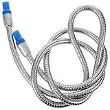 OSALADI Línea De Gas De La Secadora Conector De Tubería De Gas Flexible Para El Hogar Conector De Manguera De Tubería De Gas Natural