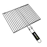 Cook'in Garden Gr025 - Rejilla doble rectangular (40 x 30 cm)