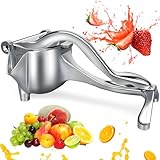 Generic Exprimidor de Frutas de Mano; Exprimidor de Cítricos; Fácil de Usar para Naranja; Mandarina; Uva; Pomelo; Pera, Manzana; Granada; Fresa