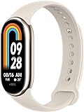 Xiaomi Mi Smart Band 8 - Pulsera de Actividad, Pantalla AMOLED, Monitorización de Frecuencia Cardíaca, 190 MAh, 150+ Modos Deportivos, hasta 16 Días de Autonomía, Dorado