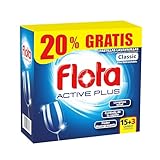 FLOTA | Pastillas Lavavajillas Máquina Antigrasa | Limpieza | 15+3 Lavados