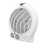 Cecotec Calefactor Eléctrico de Baño Bajo Consumo Ready Warm 9790 Force. Termoventilador, 2000 W en 2 Niveles, Termostato Regulable, 3 Modos, Sistema de Seguridad, 20 m2