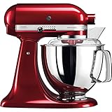 KitchenAid Artisan - Robot de cocina (Rojo, Acero inoxidable, 50/60 Hz)