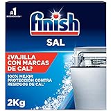 Finish Sal para Lavavajillas, Función Antical, 2kg