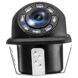 Housoutil 1 Set cámara de Marcha infrarroja Espejo Convexo cámaras de Tablero câmara de vigilância Cameras vigilância cámara Web Camara cámara Trasera cámara de Coche electrónico Black