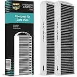 WINDKRAFT Filtro de carbón activo (2 filtros) para campanas extractoras PUAKF BORA PURE o PURU – Pack de 2