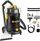 Vacmaster VK1330PWR 1300W 30L 3-in-1 Aspiradoras en seco y húmedo, aspiradora con Limpiador de tapiceria para Coche, alfombras, colchones