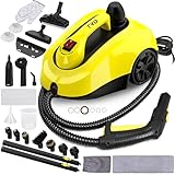 TVD Multiuso Limpiador Vapor,Vaporeta Limpieza Hogar Potente-con 26 Accesorios Multifunción,para la Eliminación de Manchas,Alfombras,Sofá,Cortinas,Asientos Coche,Tapicerias-1.5L Vaporeta de Mano