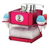 CF HomeEdition Snowcone/Slushie Maker, hielo picado, bebidas de hielo, máquina de hielo triturado