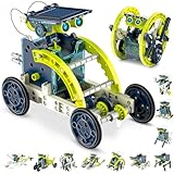 Hot Bee Robot Solar Educativo, Juguete y Kit de Robótica para Niños 9-12 Años, Regalo y Juego Creativo para Niños y Niñas