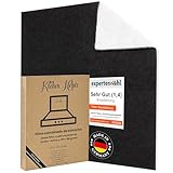 Kitchen Helpis® Filtros de Campana Extractoras Combinados – Filtros Dobles de Carbón Activo y Grasa 57x47 cm, Filtro se Puede Cortar a Medida, Universales para Todas Las Campanas Extractoras estándar