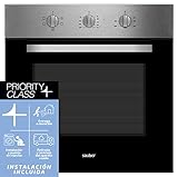 Sauber - Horno Convencional SERIE 1-4FF - A - 4 Funciones - Color Inox - Puerta Doble Cristal - ENTREGA Y RETIRADA USADO EN DOMICILIO