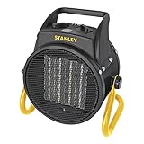 Stanley ST-22-240-E Calentador Eléctrico, PTC Heater, 2 ajustes de calor, 20m3