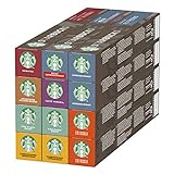 Starbucks Variety Pack De Nespresso Cápsulas De Café 12 X Tubo De 10 Unidades