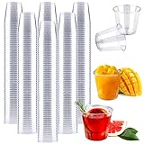 Vasos Plastico Duro, 300 Piezas Vasos de Chupito, 30 ml Vasos de Fiesta Reutilizables, Vasos de Plástico, Vasos Chupito para Fiestas Barbacoa Eventos Cumpleaños Picnic