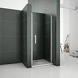 Mamparas de Ducha Puerta Abatible Batiente 6mm Antical 80x195cm