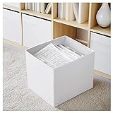 Cajón de almacenaje de Ikea para estante Dröna, 3 unidades, 33 x 38 x 33 cm (ancho x largo x alto), color blanco