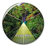 Imán decorativo para nevera de Costa Rica con imán decorativo para viaje, colección de recuerdos turísticos, regalo de ciudad