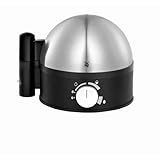 WMF Stelio - Hervidor 380 W de hasta 7 huevos, señal acústica para detener cocción graduable, acabados de acero inoxidable de Cromargan mate, libre de BPA