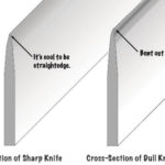 Cómo afilar un cuchillo sin filo